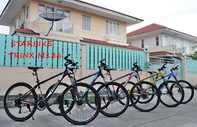 MTB TRINX M136 เฟรมอลูมิเนียม เกียร์21สปีด แกนปลดหน้า